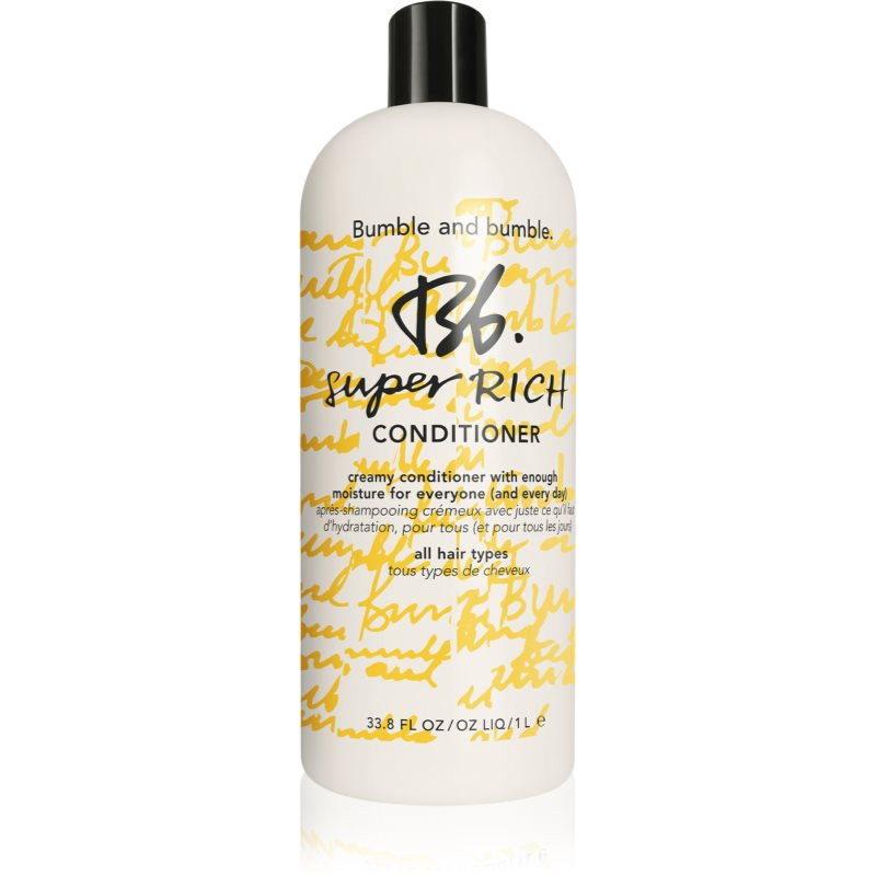 Bumble and bumble Bb.Super Rich Conditioner vlasový krémový kondicionér dodávajúci hydratáciu a lesk 1000 ml