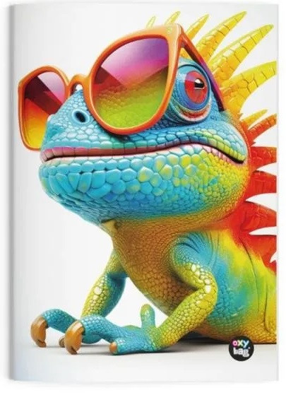 Zošit A4 444 linajkový Chameleon