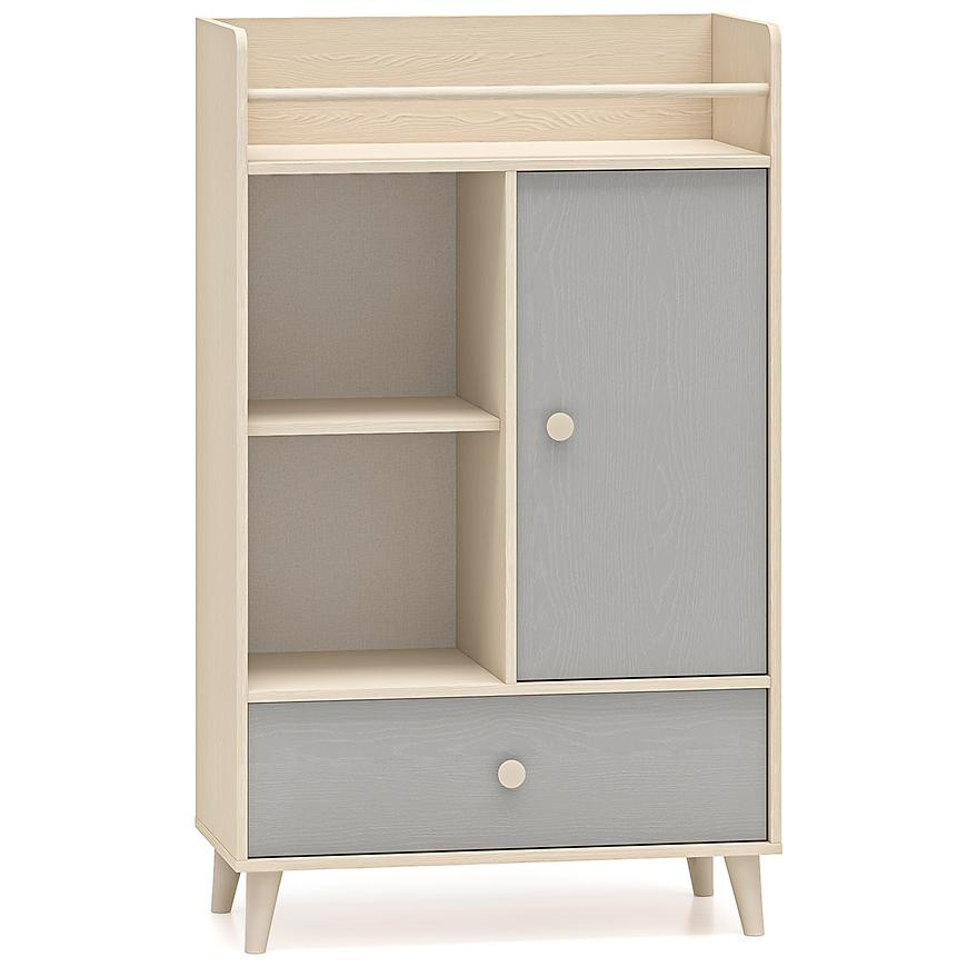 Komoda Mevel 04 Púštny Piesok/Šedá Pallad