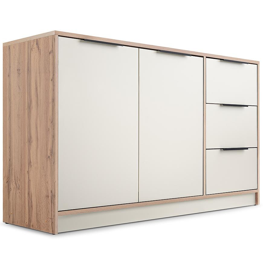 Komoda Duarte 2d3s Kašmír / Dub Wotan