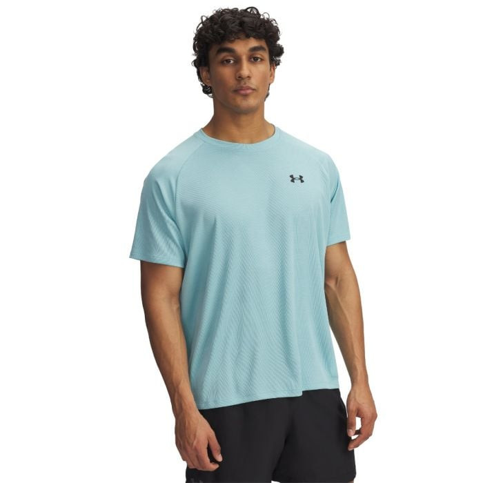 Under Armour Tričko Tech Textured SS Blue  S