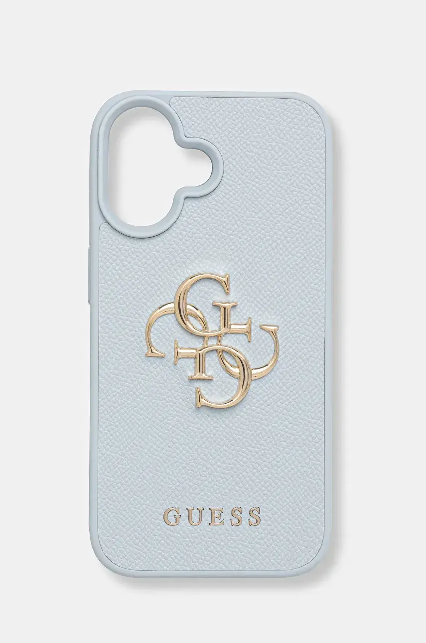 Puzdro na mobil Guess iPhone 16 GUHCP16SPGT4MBB