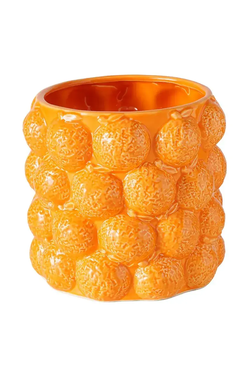 Kvetináč Boltze Orange oranžová farba