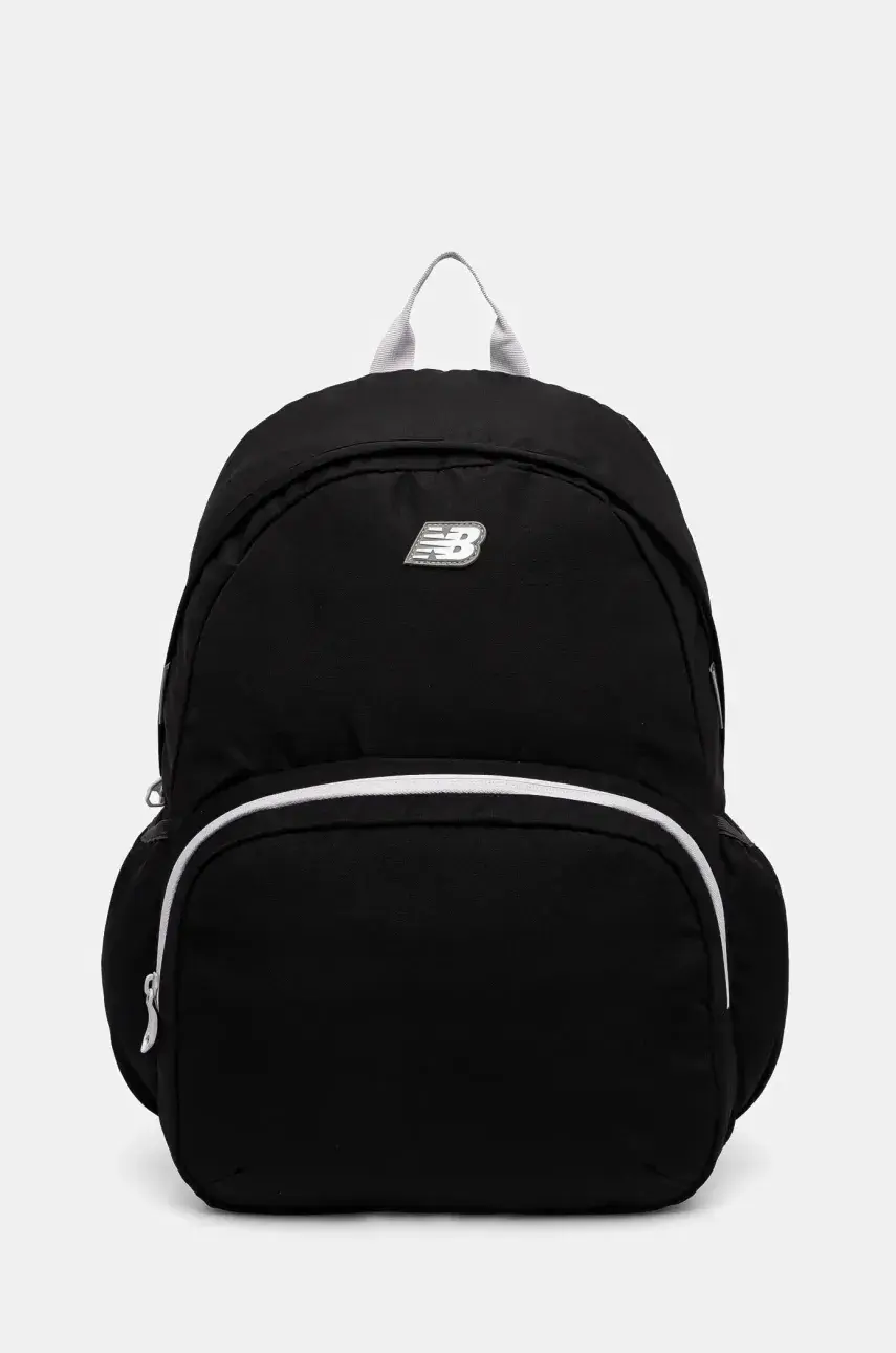 Ruksak New Balance čierna farba, veľký, jednofarebný, LAB51524BK