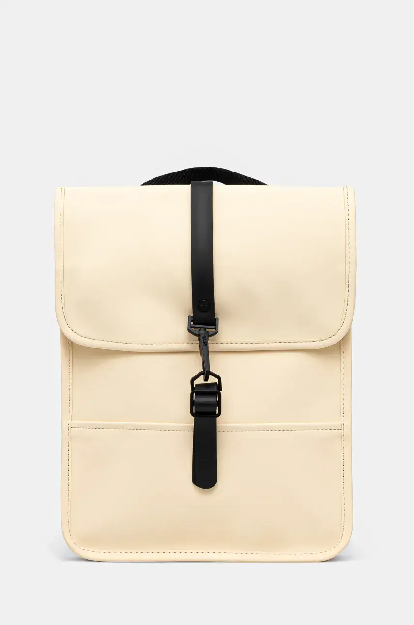 Ruksak Rains Backpack Micro W3 žltá farba, veľký, jednofarebný, 13010