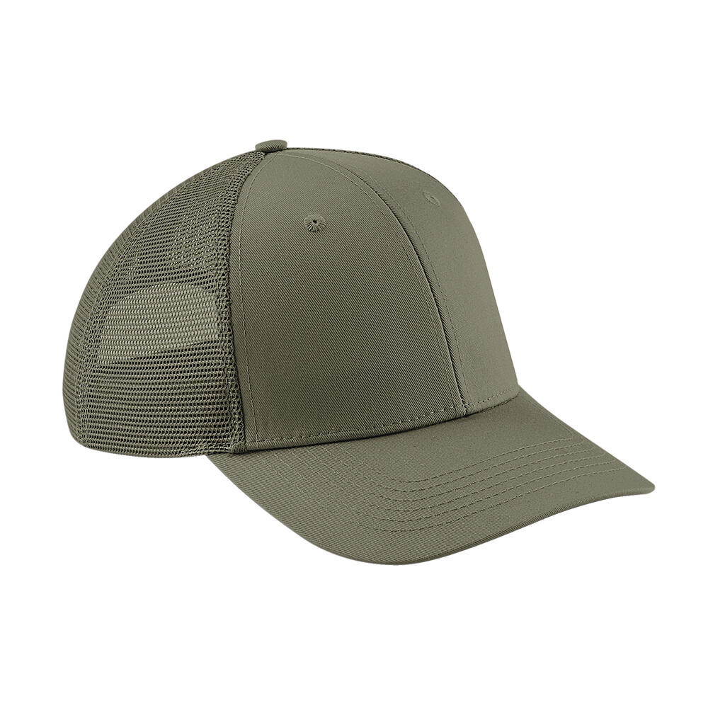 Šiltovka Beechfield Urbanwear Trucker - olivová