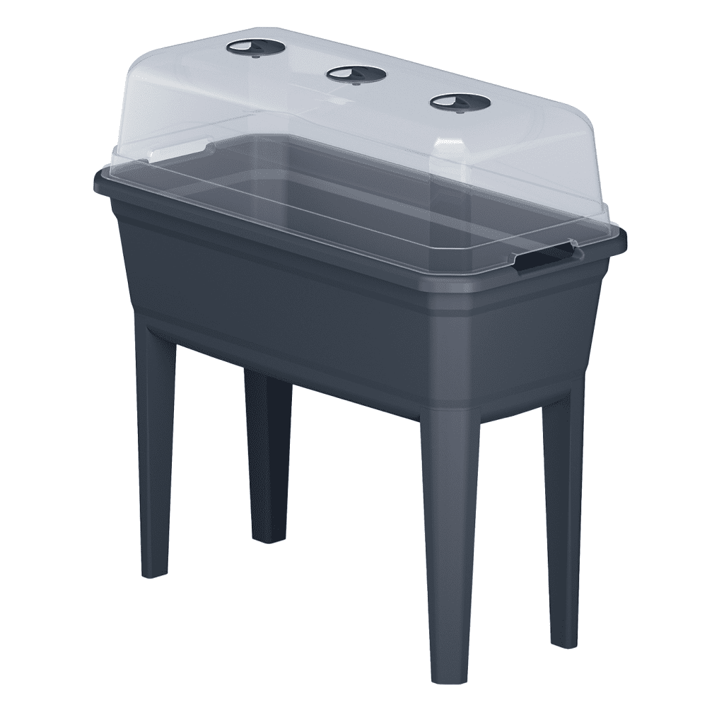 Parenisko na nožičkách, antracit, plast, JAKON