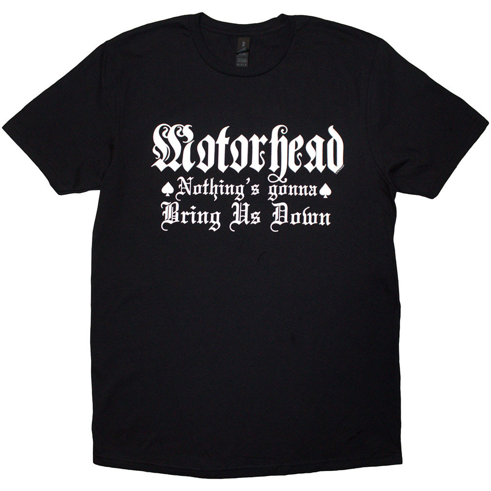 Motörhead tričko Nothing's Gonna Bring Us Down Čierna S