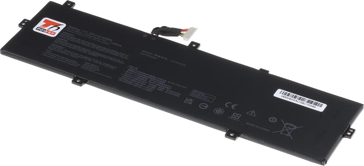Batéria T6 Power Asus ZenBook UX430U, UX3430U, 4355mAh, 50Wh, Li-pol, 3cell
