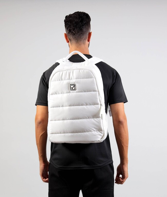 ZAINO IMBOTTITO OLANDA BIANCO Tg. UNICA