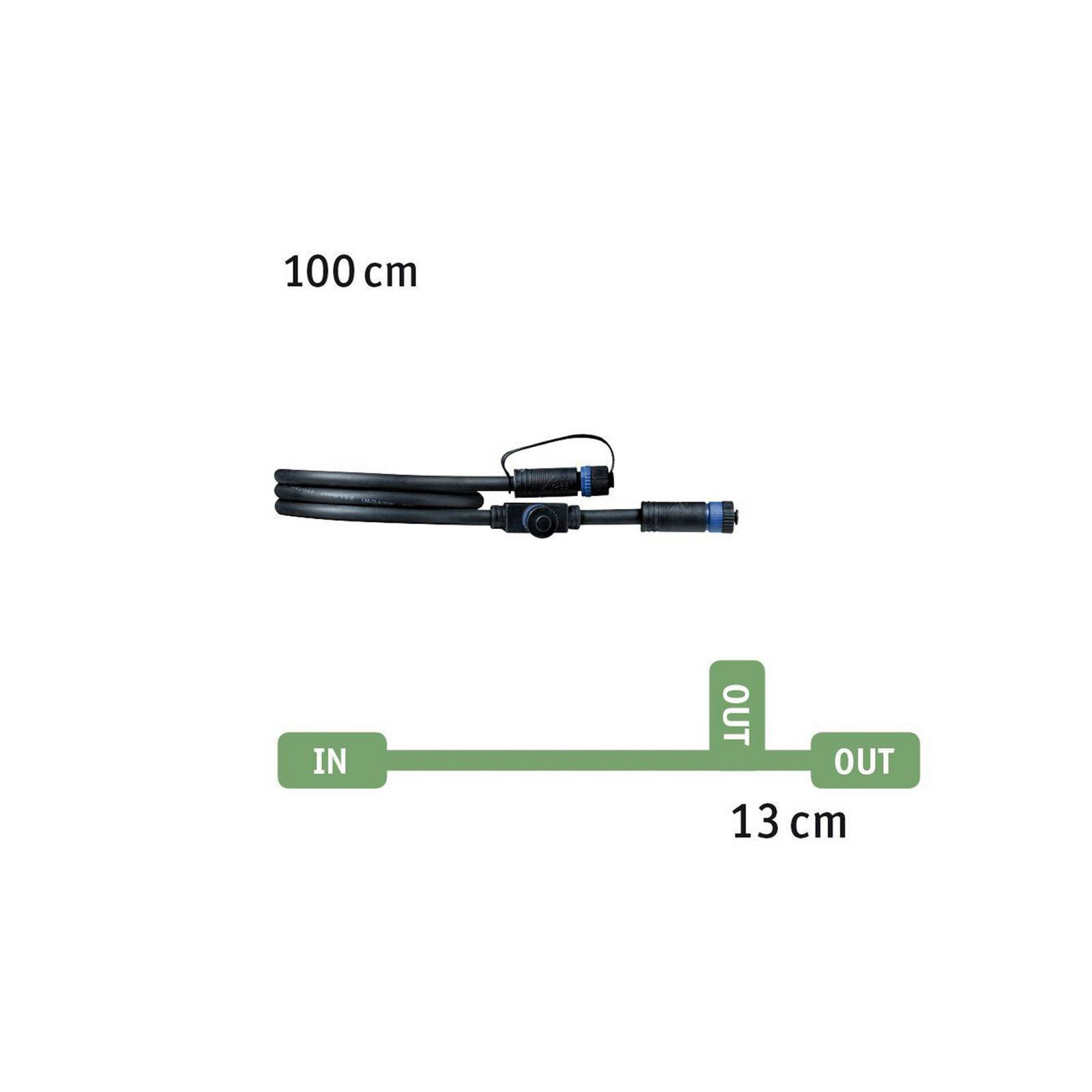Paulmann Plug & Shine 94273 kábel 1 m, 1 vstup, 2 výstupy