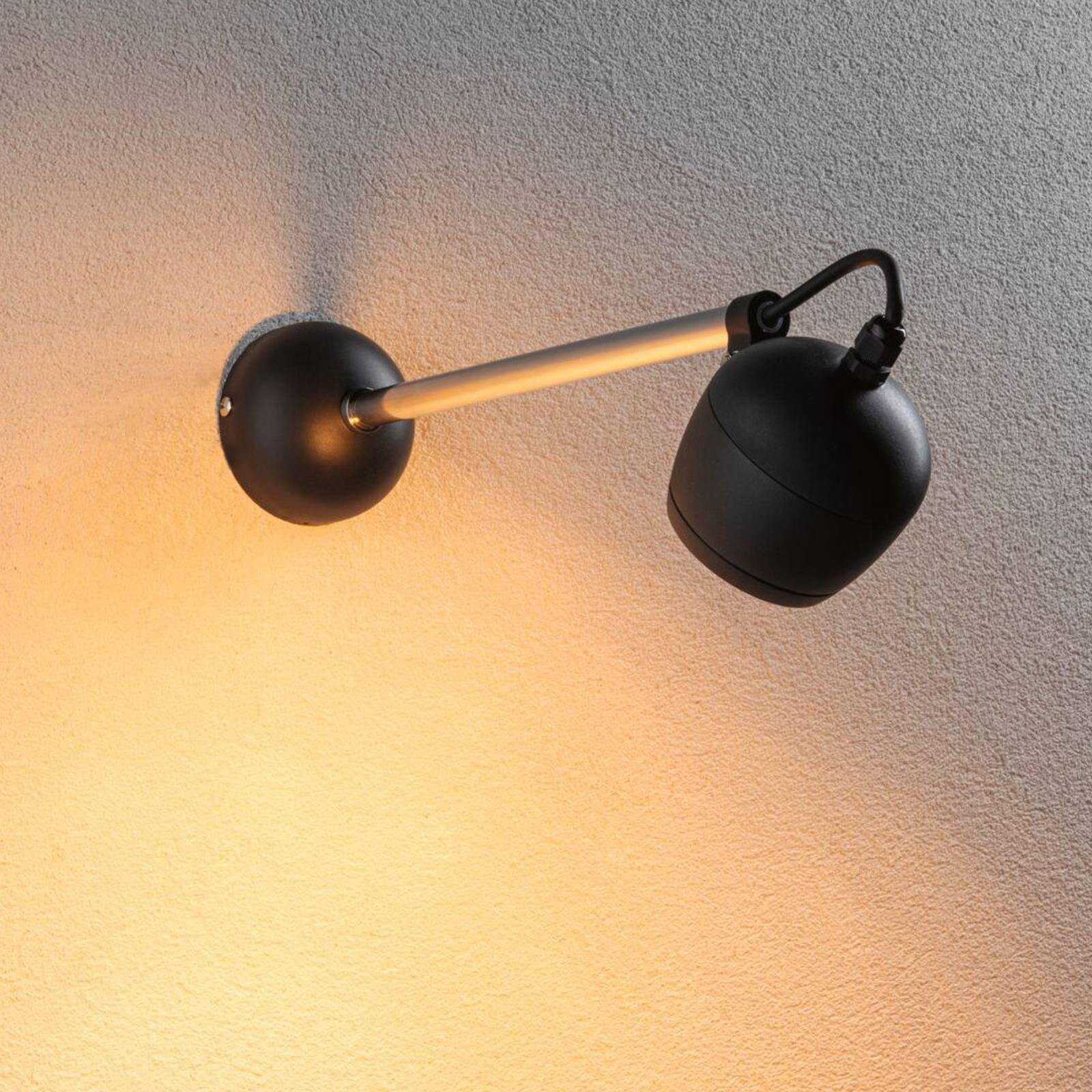 Vonkajšie nástenné svietidlo Paulmann Smart LED Kikolo, antracit CCT IP65