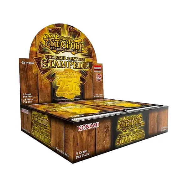 Konami Yu-Gi-Oh Quarter Century Stampede Booster Box