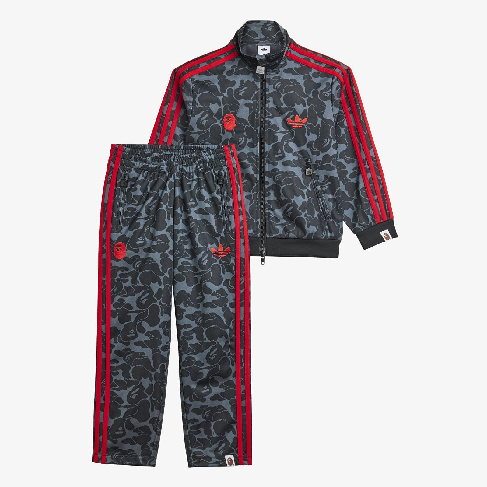 adidas x BAPE Track Suit Kids Black 104