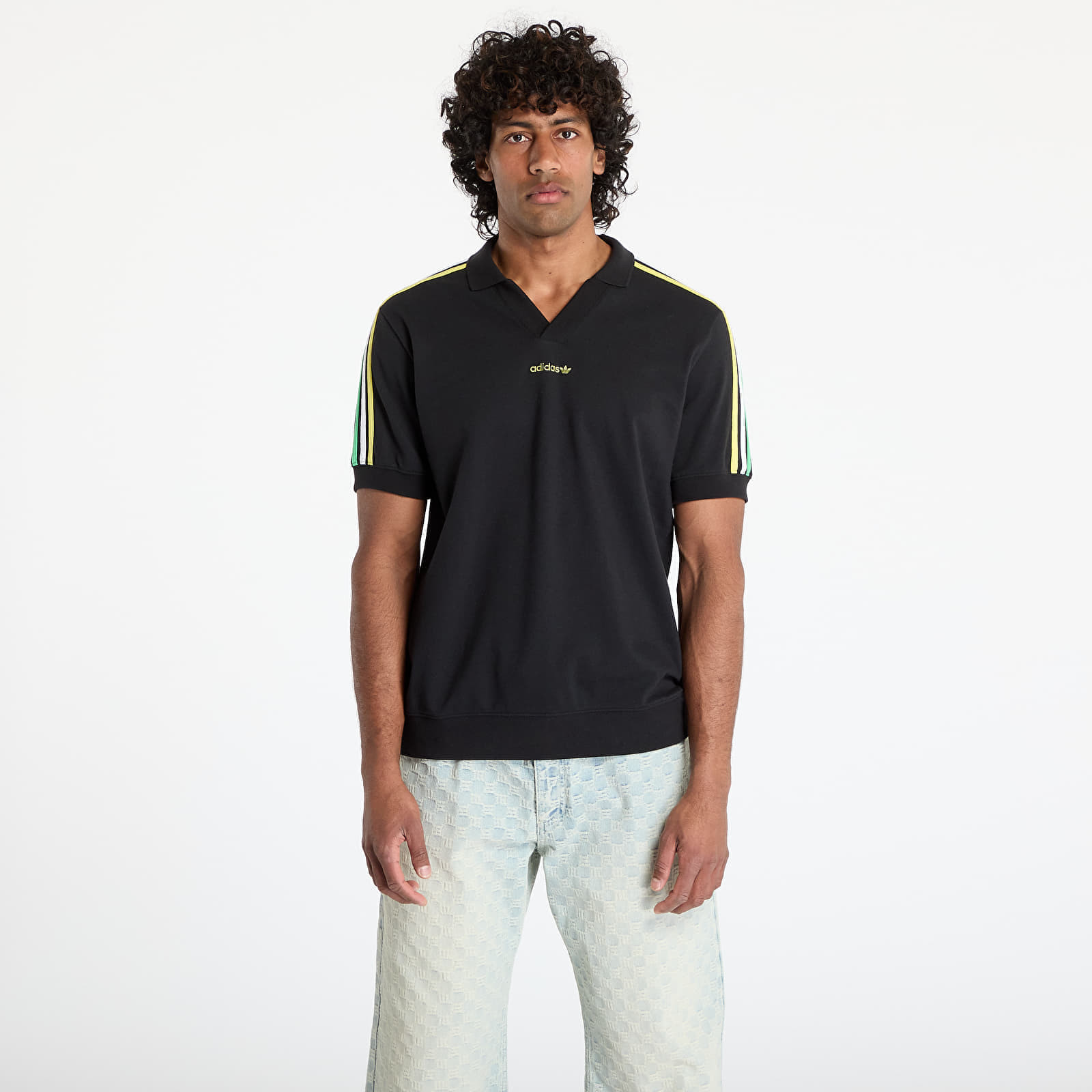 Tričko adidas Polo Black/ Black M