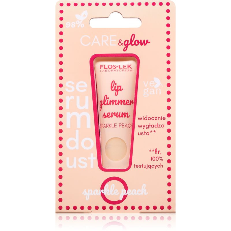 FlosLek Laboratorium Lip Glimmer Serum dlhotrvajúci lesk na pery 14 g