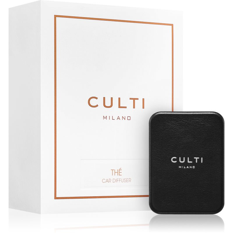 Culti Car Diffuser Black Thé vôňa do auta + náhradná náplň 73x53 cm