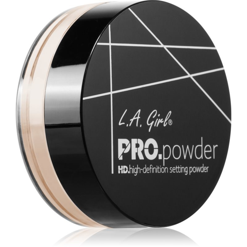 L.A. Girl Cosmetics PRO. Powder transparentný sypký púder odtieň Translucent 5 g