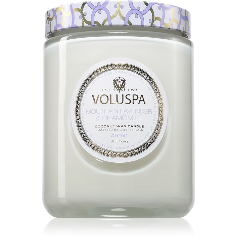 VOLUSPA Maison Blanc Mountain Lavender & Chamomile vonná sviečka 510 g