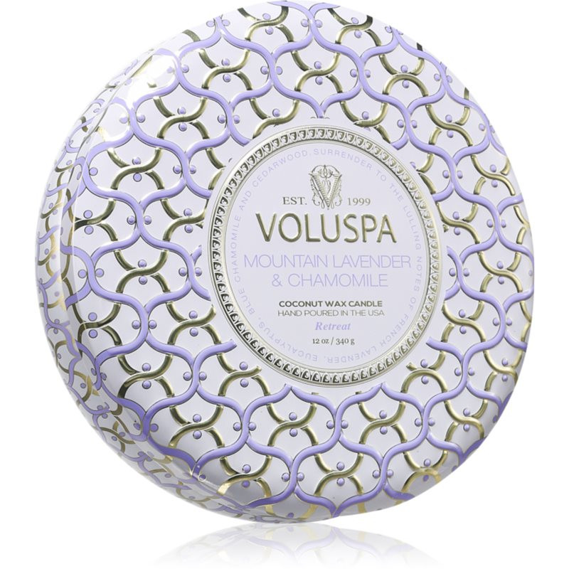 VOLUSPA Maison Blanc Mountain Lavender & Chamomile vonná sviečka 340 g