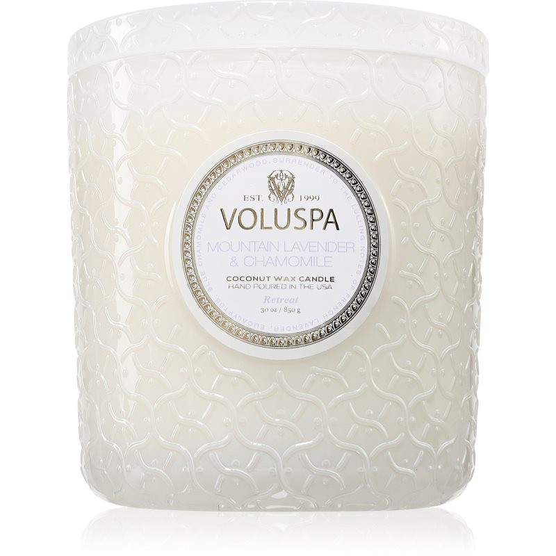 VOLUSPA Maison Blanc Mountain Lavender & Chamomile vonná sviečka 850 g