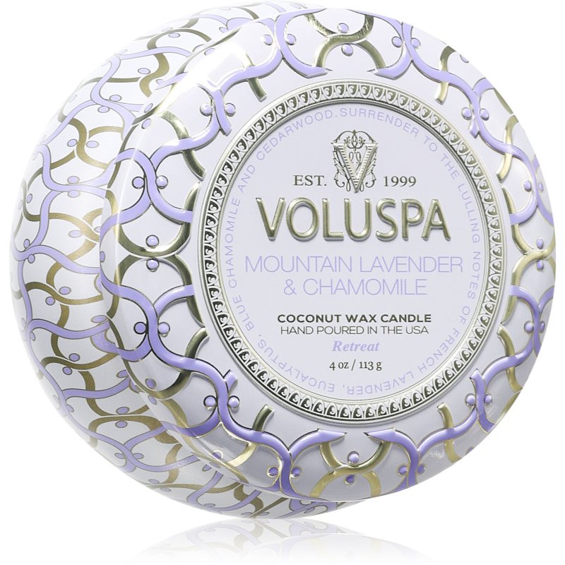 VOLUSPA Maison Blanc Mountain Lavender & Chamomile vonná sviečka 113 g