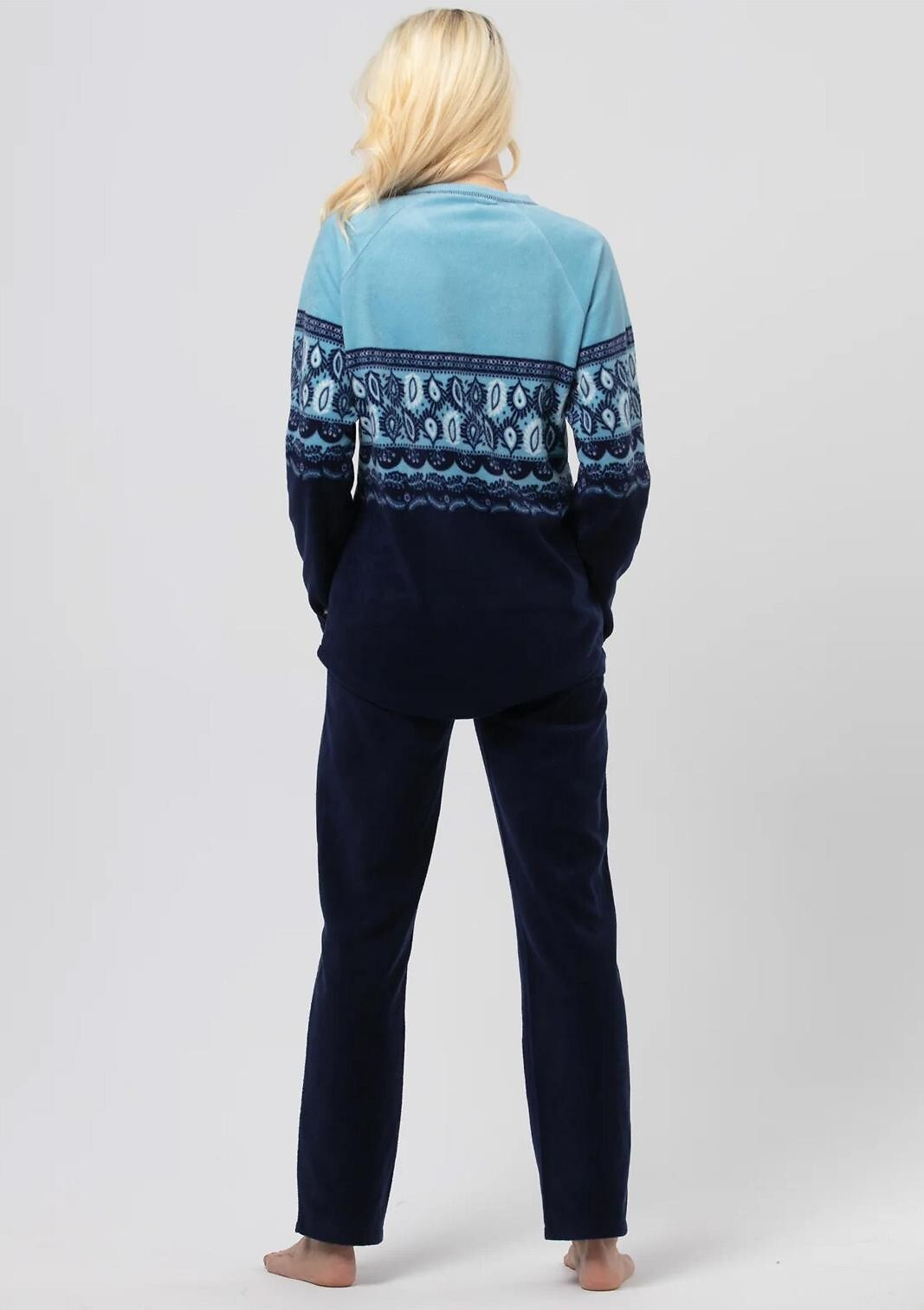 Kľúč LHS 893 B24 long/r S-XL dámske pyžamo modrozelená M
