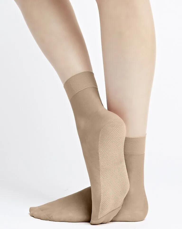 Ponožky Knittex Nature Sole 20 denier béžová Univerzální