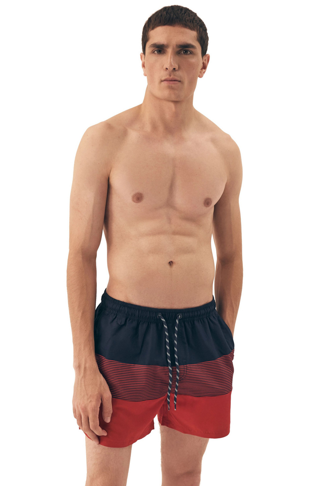 Pánske plavky 42609 Rival - HENDERSON Červená M