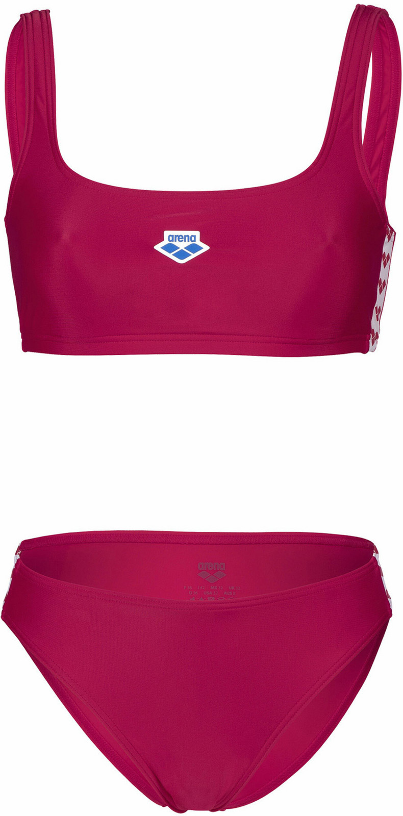 Plavky Arena Icons Two-Piece Swimsuit Solid W Veľkosť: 34