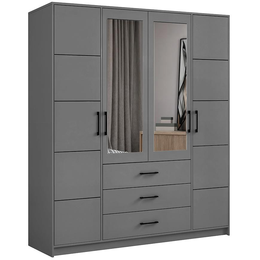 Skriňa Belluno 200 grafit