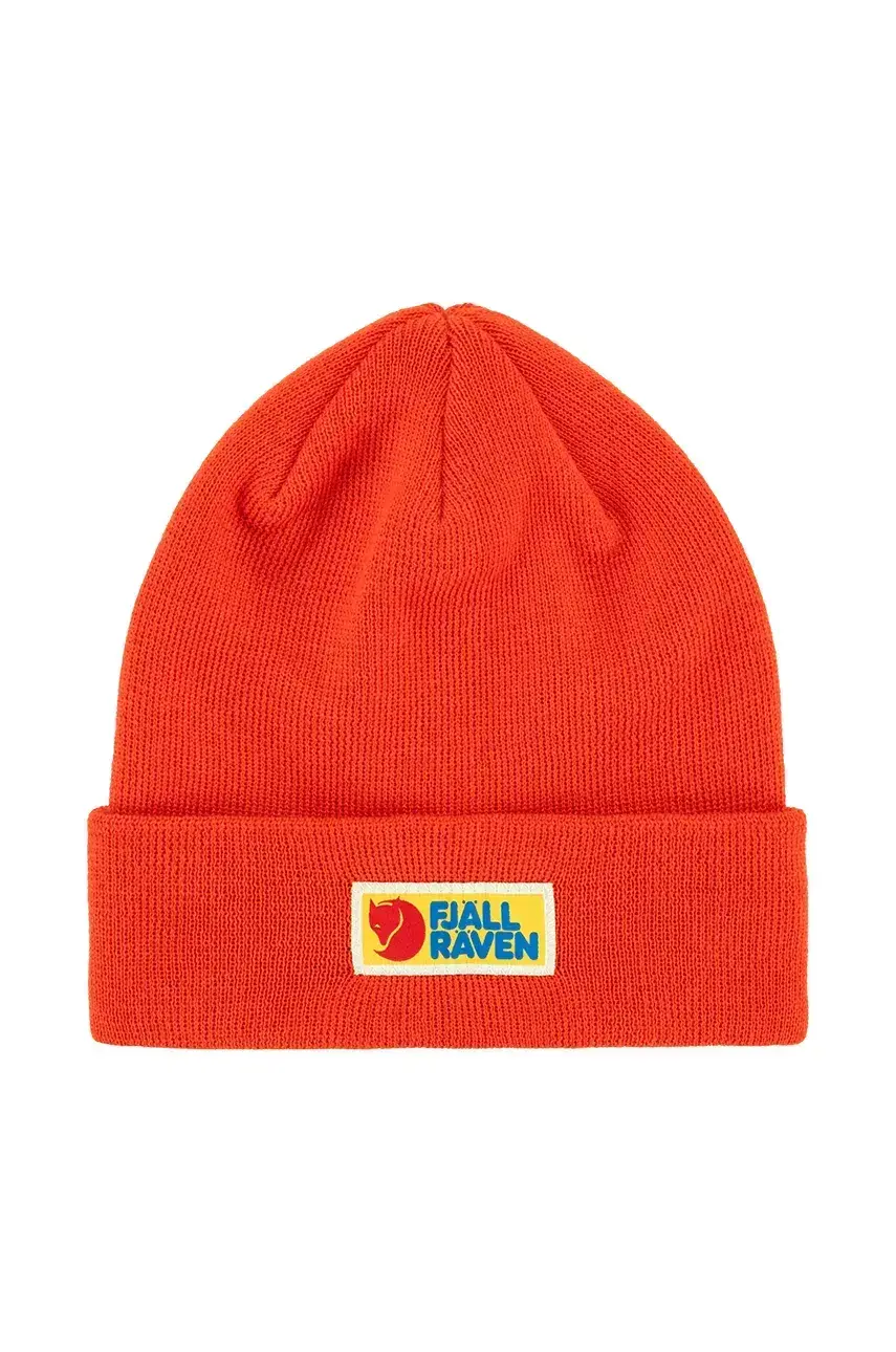 Čiapka Fjallraven Vardag Classic Beanie oranžová farba, F78141.214