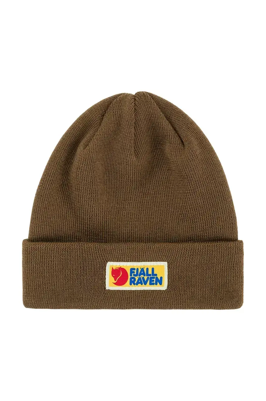 Čiapka Fjallraven Vardag Classic Beanie béžová farba, F78141.299