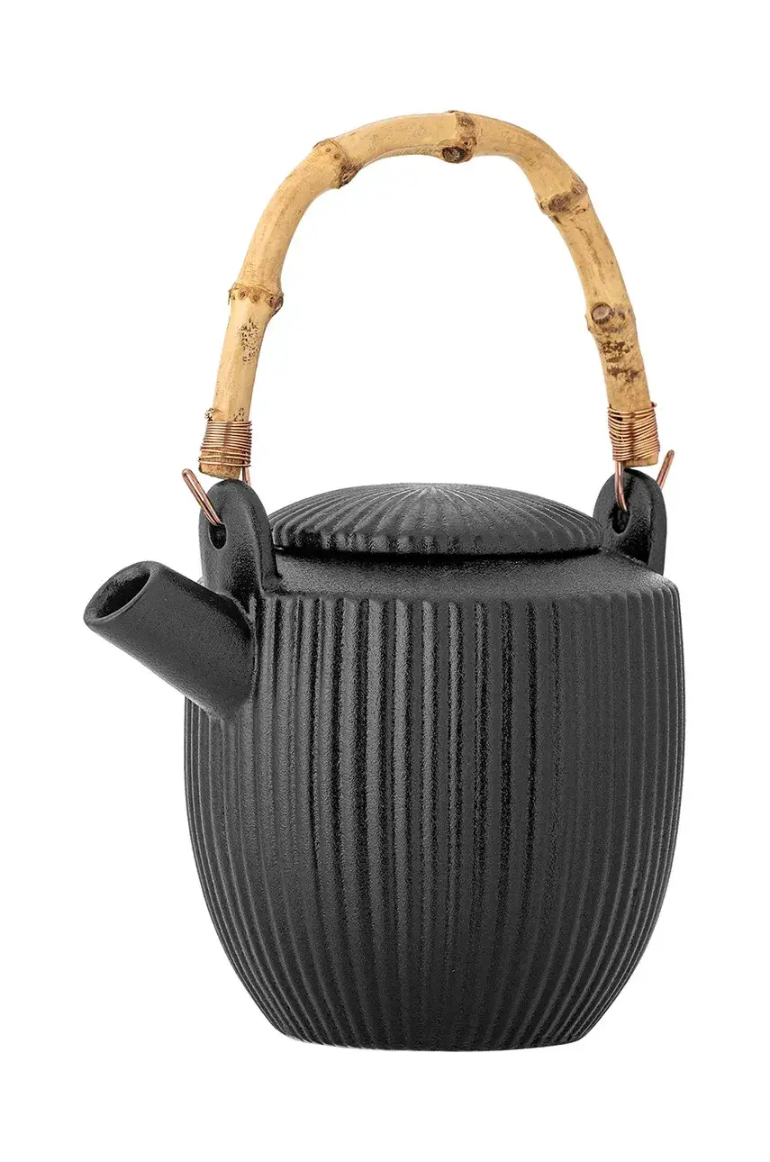Džbán na čaj Bloomingville Neri 850 ml čierna farba