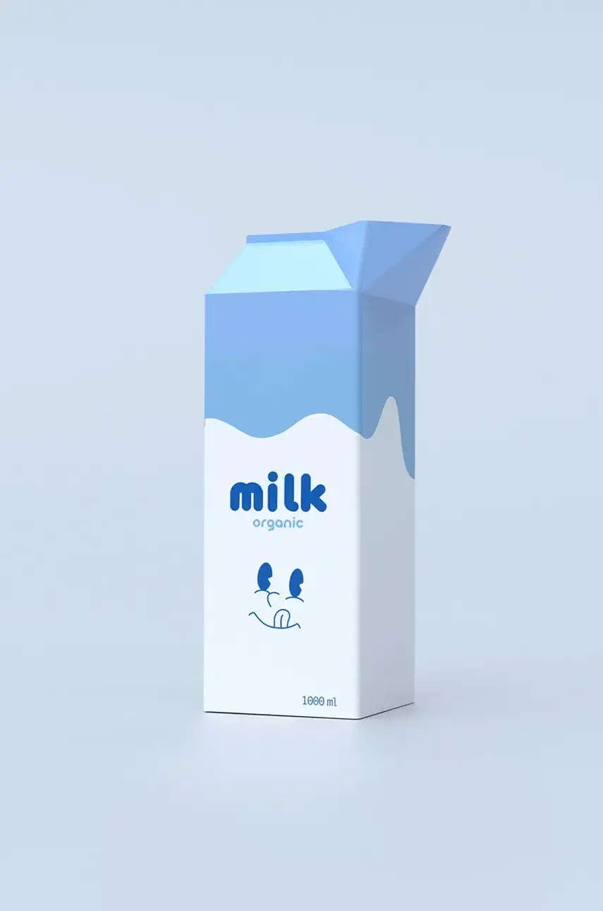 Dekoratívna váza Fluid Market Milk