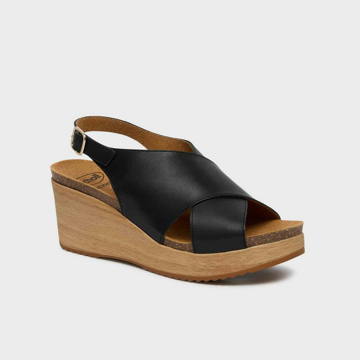 Sandále Scholl Milos black, veľkosť 38, 38 EU