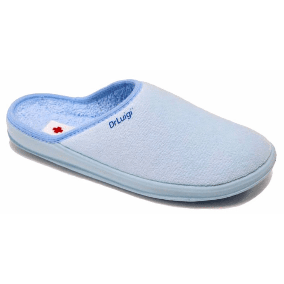 Zdravotná domáca obuv Dr. Luigi, svetlomodrá,veľkosť 38, 38 EU