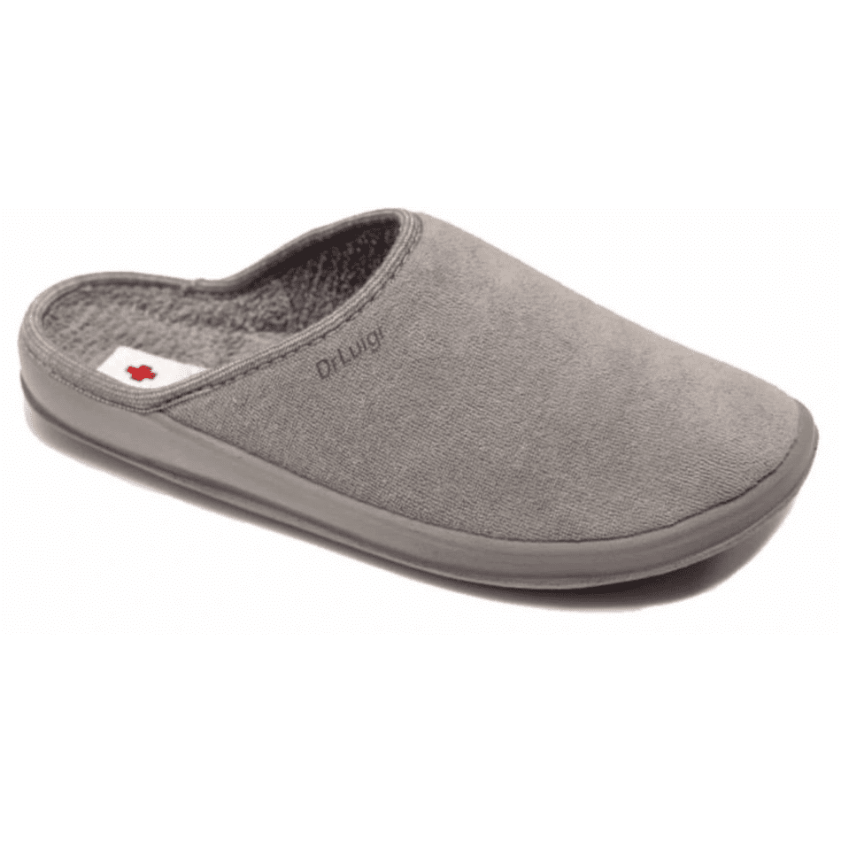 Zdravotná domáca obuv Dr. Luigi, sivá, veľkosť 39, 39 EU