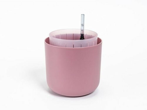 Plastia Samozavlažovací kvetináč Tolita Air ružová, pr. 16 cm
