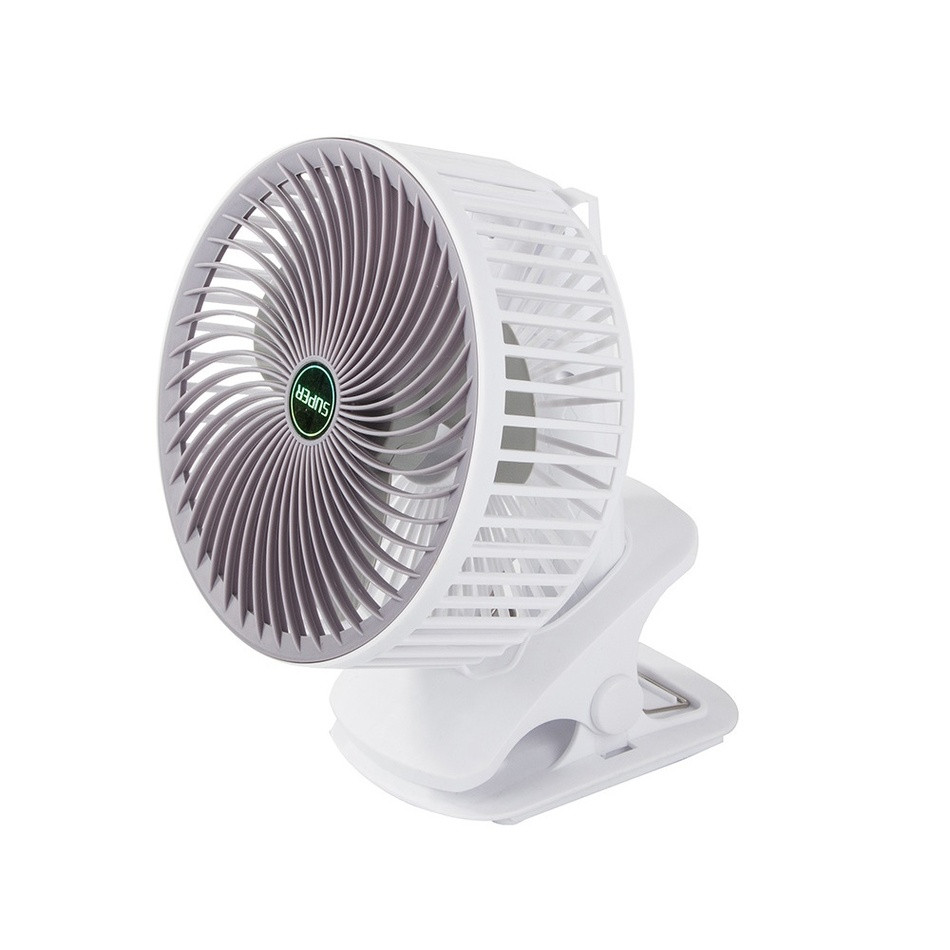 Skladací stolový ventilátor s klipom