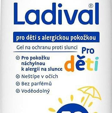 LADIVAL Detská alergická pokožka OF 50+ 200 ml