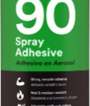 3M™ sprejové vysokopevnostné lepidlo 90, transparentné, 500 ml