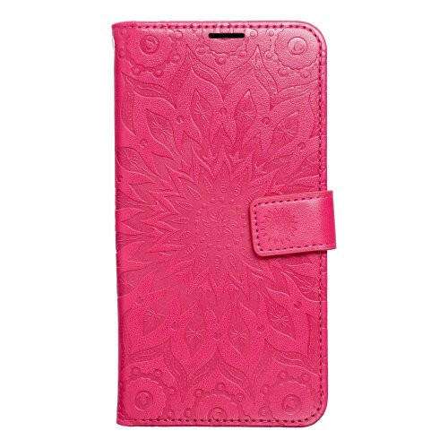 Puzdro Mezzo Book Samsung Galaxy S25 Edge, vzor mandala - červené