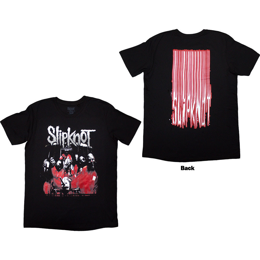 Slipknot tričko Stretched Barcode Čierna S