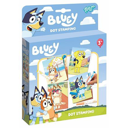 Totum Pečiatkovanie bodkami Bluey