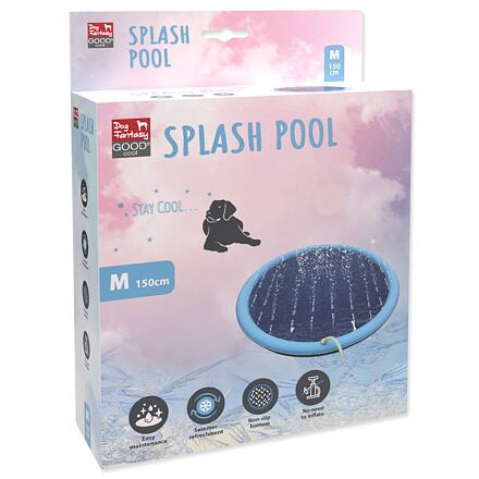 Brouzdaliště Dog Fantasy s vodními tryskami 150cm