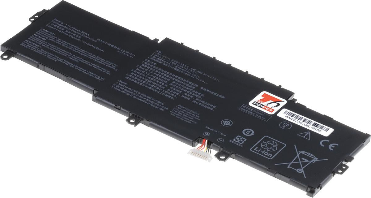 Batéria T6 Power Asus ZenBook 14 UX433FA, UX433FN, 4335mAh, 50Wh, 3cell, Li-pol
