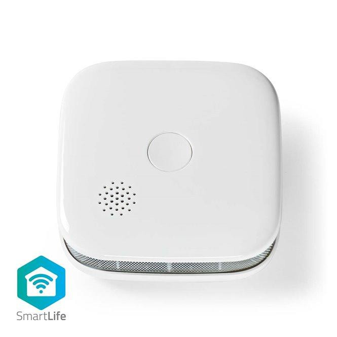 Nedis WIFIDS20WT - Detektor Dym SmartLife | Wi-Fi | Napájanie z batérie | 85 dB | Biela