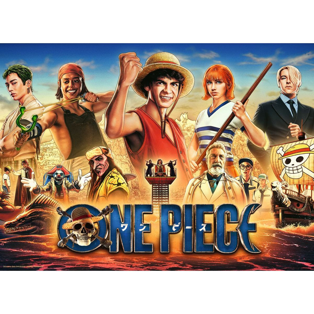One Piece 500 dielikov