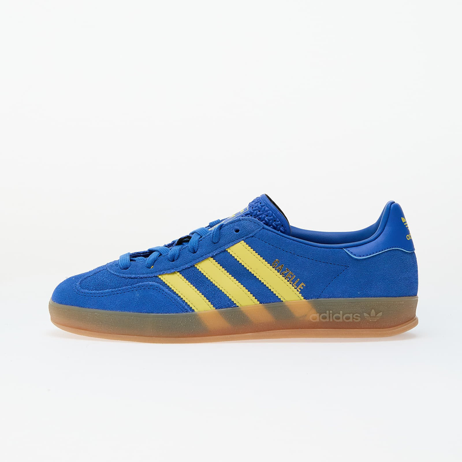 Tenisky adidas Gazelle Indoor Blue/ Pure Sulfur/ Gum EUR 38